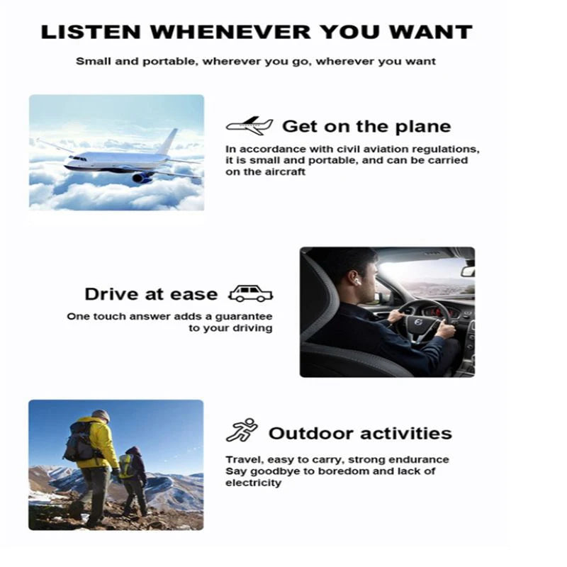 Wireless Earbuds Deep Base Stereo